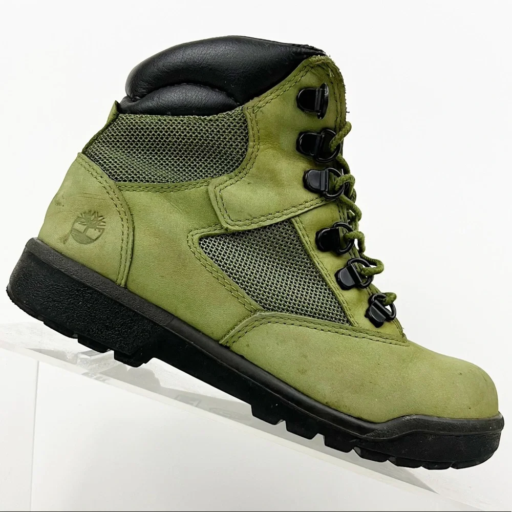 Timberland‎ Boys 6” Field Boots Green Size 3